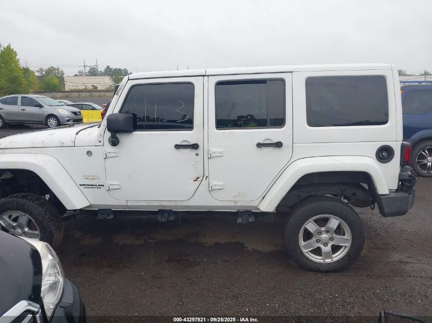 2012 Jeep Wrangler Unlimited Sahara VIN: 1C4BJWEG7CL110898 Lot: 43297821
