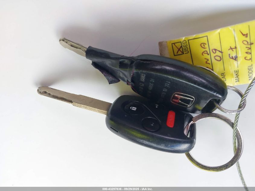 2009 Honda Accord 2.4 Ex-L VIN: 1HGCS12809A009645 Lot: 43297836