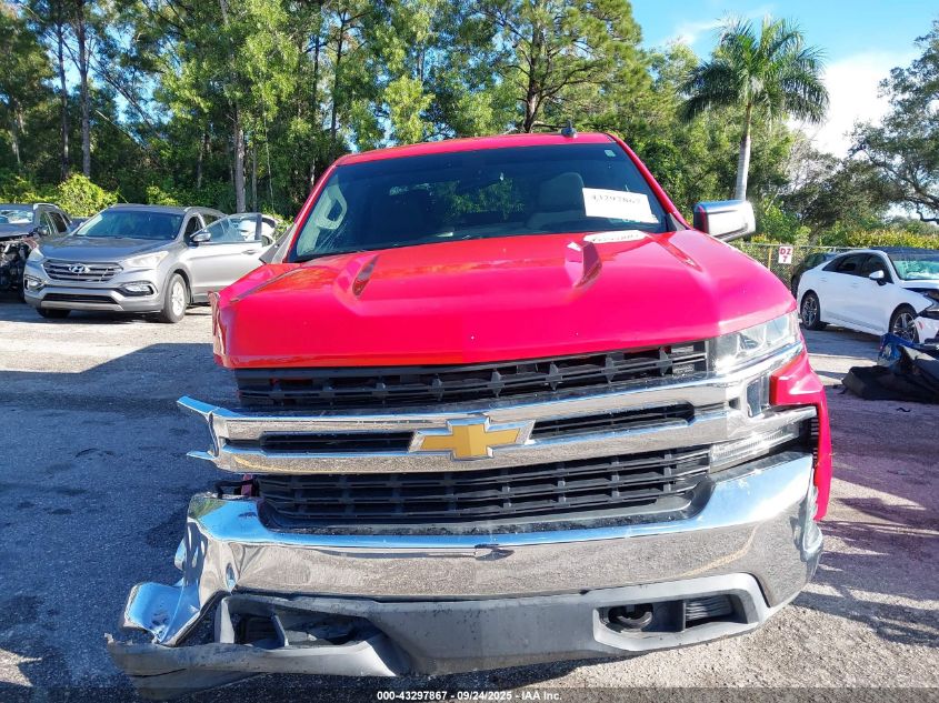 2020 Chevrolet Silverado 1500 4Wd Standard Bed Lt VIN: 1GCRYDED3LZ100306 Lot: 43297867