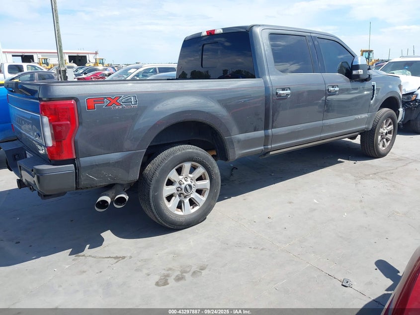 2018 FORD F-250 PLATINUM - 1FT7W2BT2JEC06439