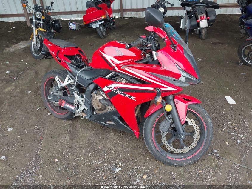 2016 Honda Cbr500 R VIN: MLHPC4463G5300069 Lot: 43297891