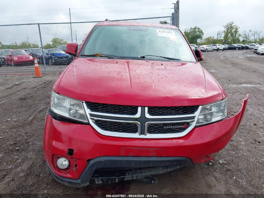 2016 Dodge Journey Sxt VIN: 3C4PDDBG9GT241959 Lot: 43297951