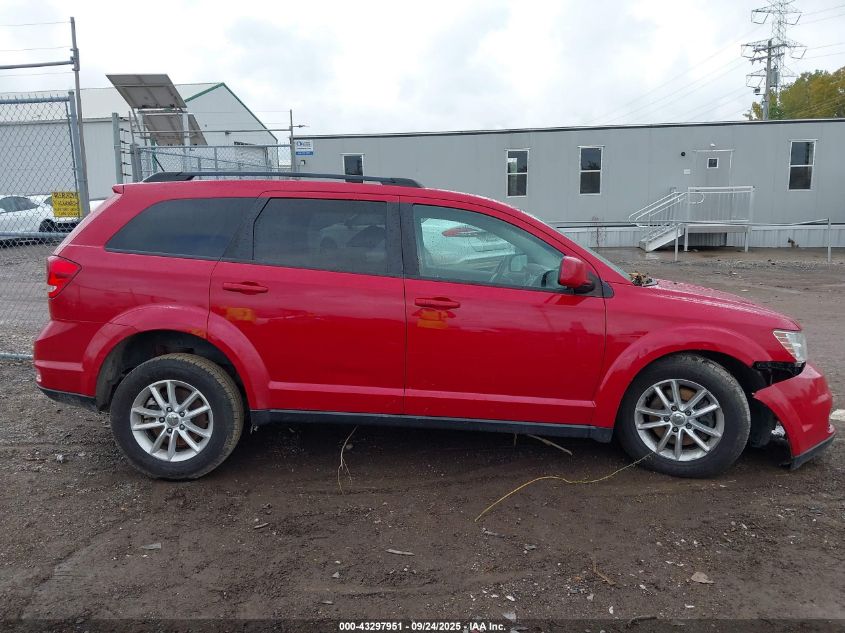 2016 Dodge Journey Sxt VIN: 3C4PDDBG9GT241959 Lot: 43297951