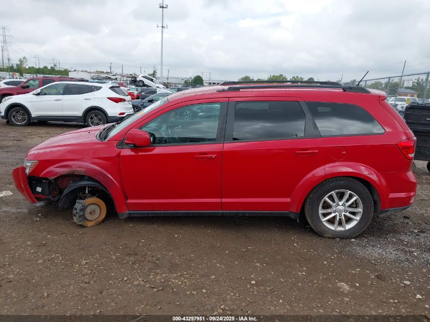 2016 Dodge Journey Sxt VIN: 3C4PDDBG9GT241959 Lot: 43297951
