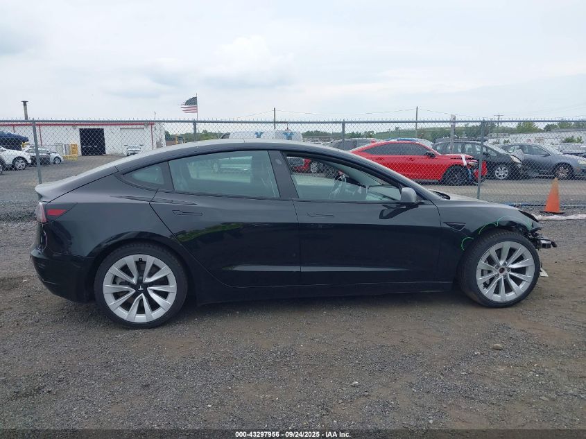 2021 Tesla Model 3 Long Range Dual Motor All-Wheel Drive VIN: 5YJ3E1EB9MF855544 Lot: 43297956
