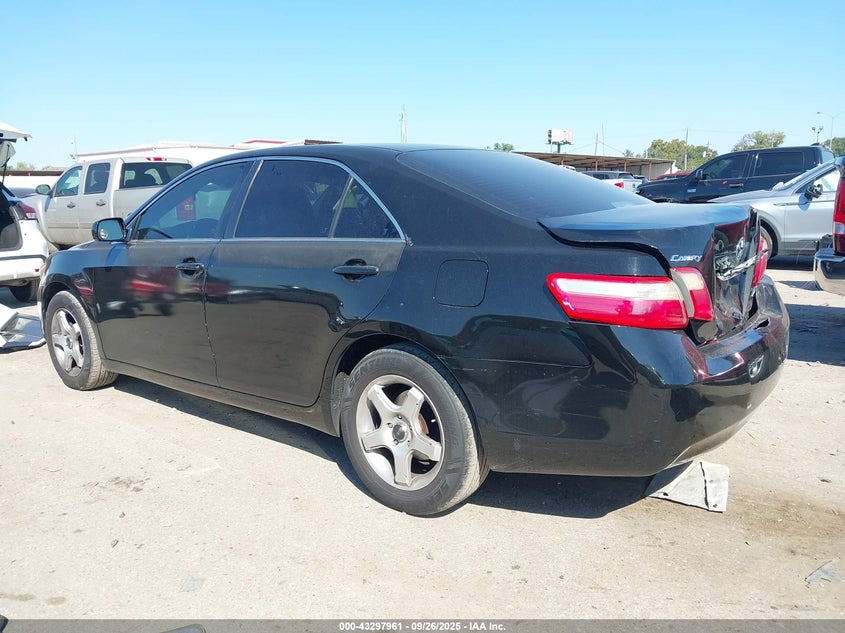 2009 Toyota Camry Le black sedan gasoline 4T4BE46K49R112477 photo #4