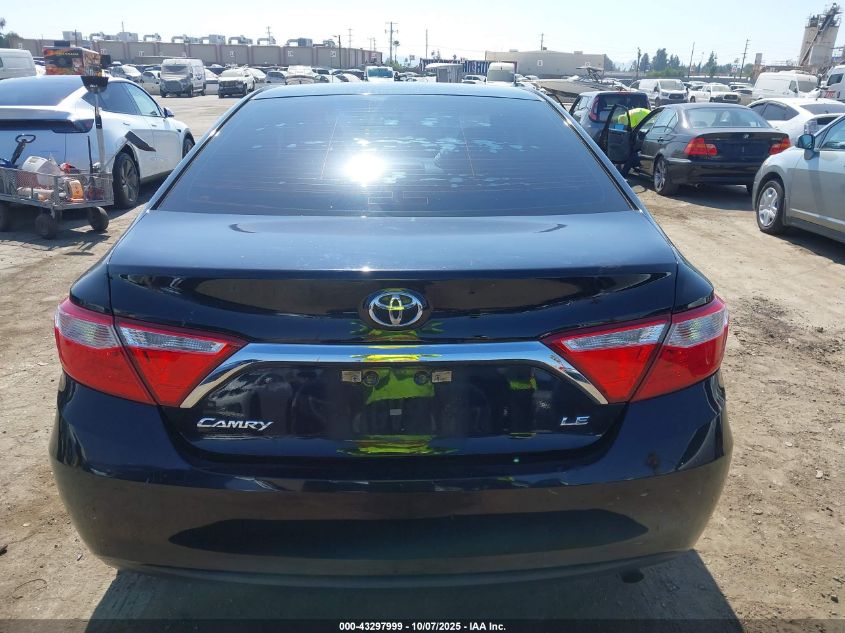 2017 Toyota Camry Le VIN: 4T1BF1FK2HU417643 Lot: 43297999