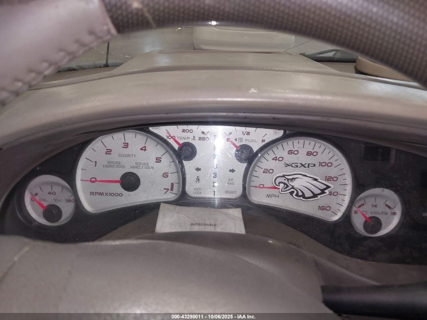 2005 Pontiac Bonneville Gxp VIN: 1G2HZ54Y65U166971 Lot: 43298011