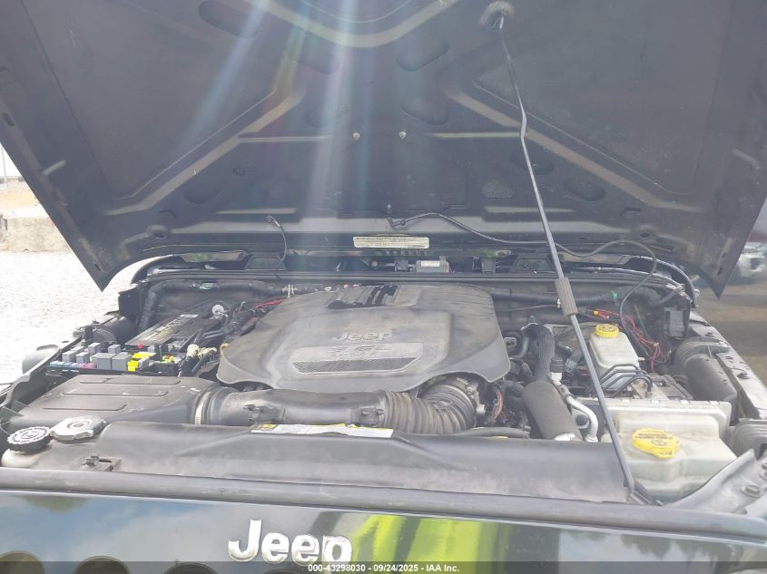 2012 Jeep Wrangler Unlimited Sport VIN: 1C4BJWDG7CL181858 Lot: 43298030