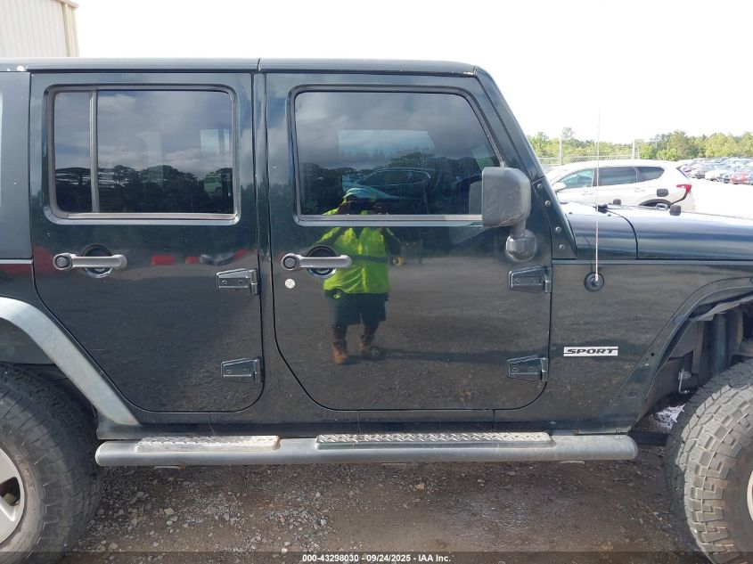 2012 Jeep Wrangler Unlimited Sport VIN: 1C4BJWDG7CL181858 Lot: 43298030