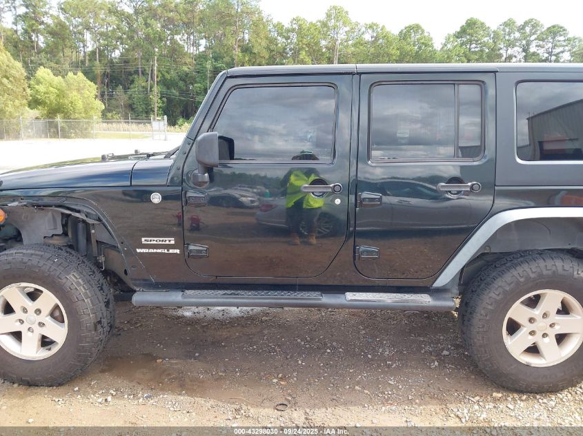 2012 Jeep Wrangler Unlimited Sport VIN: 1C4BJWDG7CL181858 Lot: 43298030