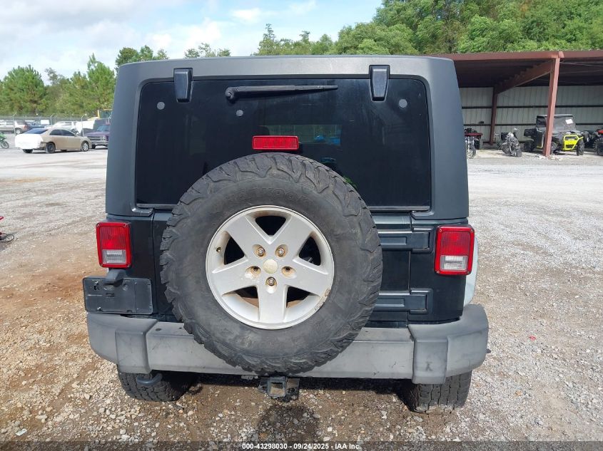 2012 Jeep Wrangler Unlimited Sport VIN: 1C4BJWDG7CL181858 Lot: 43298030