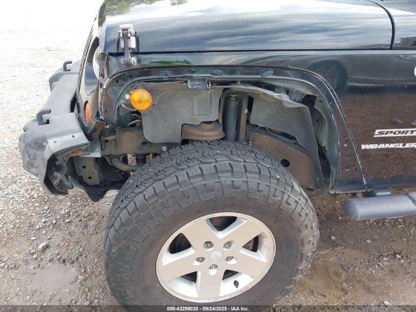 2012 Jeep Wrangler Unlimited Sport VIN: 1C4BJWDG7CL181858 Lot: 43298030