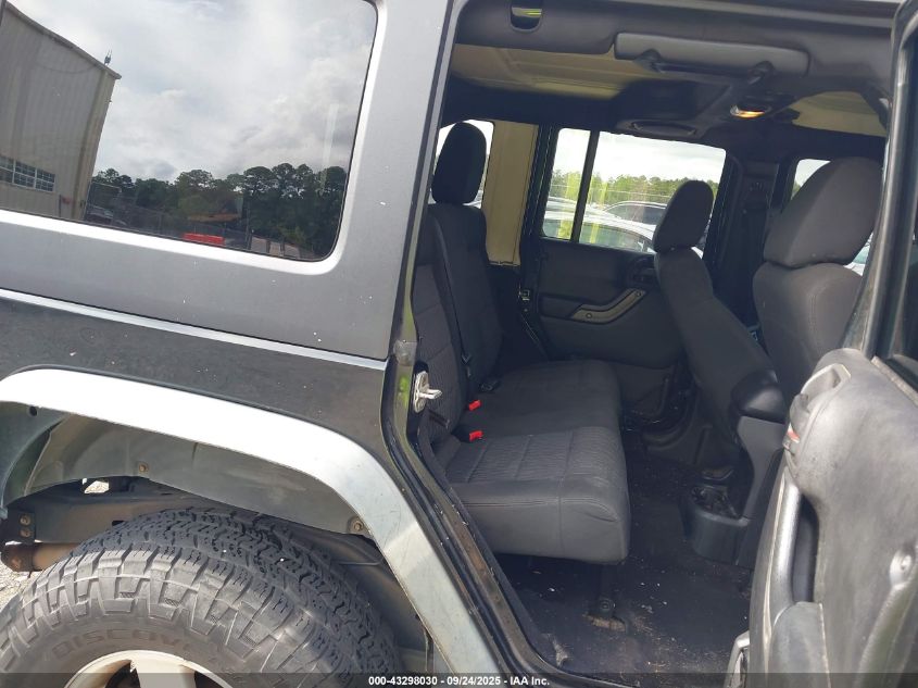 2012 Jeep Wrangler Unlimited Sport VIN: 1C4BJWDG7CL181858 Lot: 43298030