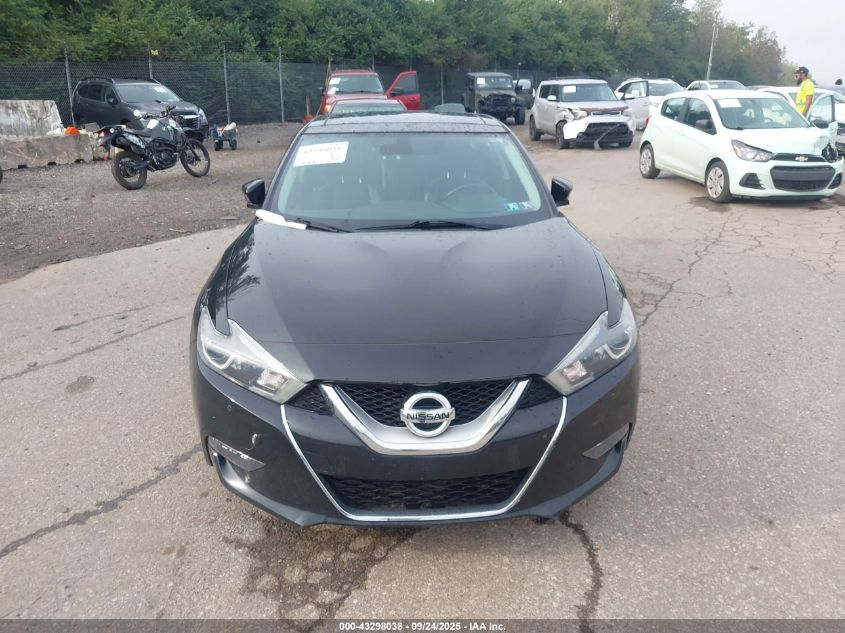 2017 Nissan Maxima 3.5 Platinum VIN: 1N4AA6APXHC378570 Lot: 43298038