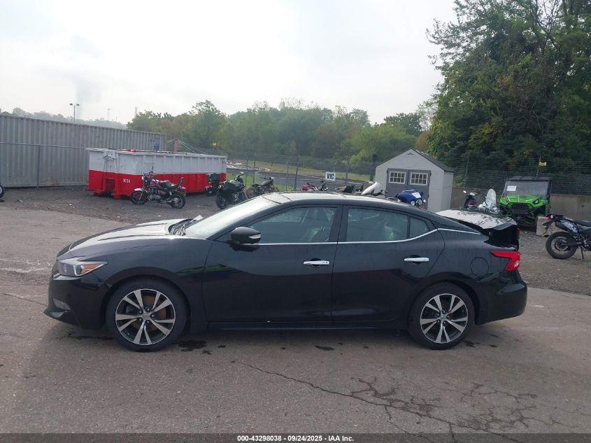 2017 Nissan Maxima 3.5 Platinum VIN: 1N4AA6APXHC378570 Lot: 43298038