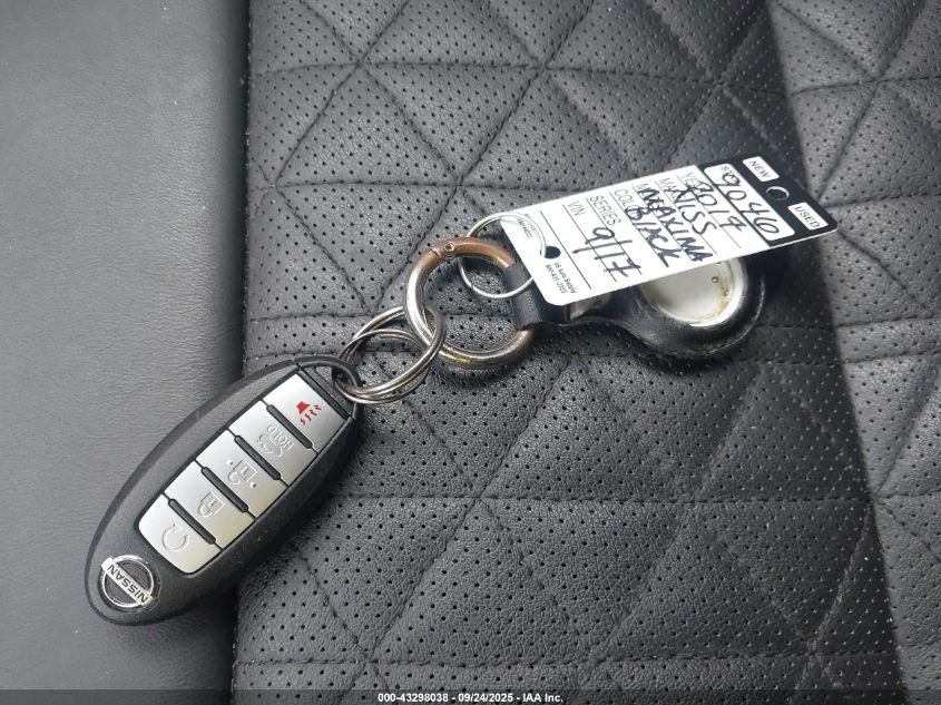 2017 Nissan Maxima 3.5 Platinum VIN: 1N4AA6APXHC378570 Lot: 43298038