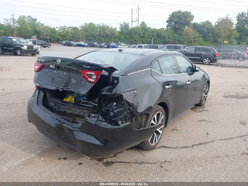 2017 Nissan Maxima 3.5 Platinum VIN: 1N4AA6APXHC378570 Lot: 43298038