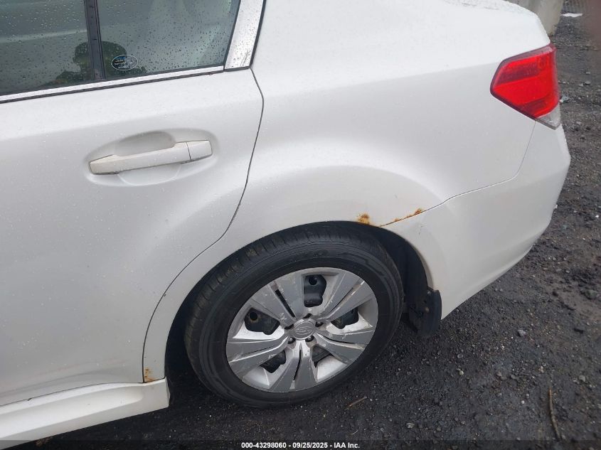 2011 Subaru Legacy 2.5I VIN: 4S3BMBA60B3263991 Lot: 43298060