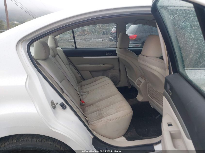 2011 Subaru Legacy 2.5I VIN: 4S3BMBA60B3263991 Lot: 43298060