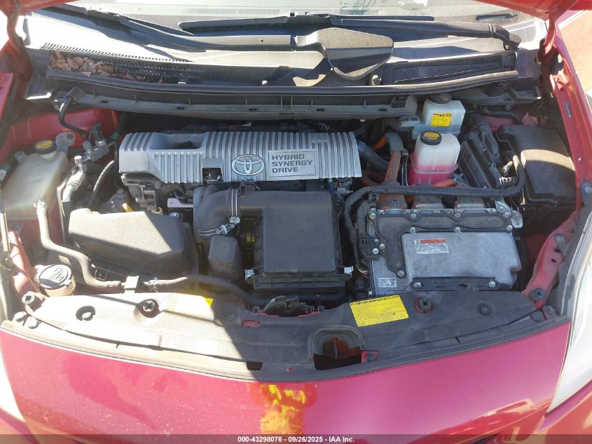 2012 Toyota Prius Three VIN: JTDKN3DUXC0335019 Lot: 43298076