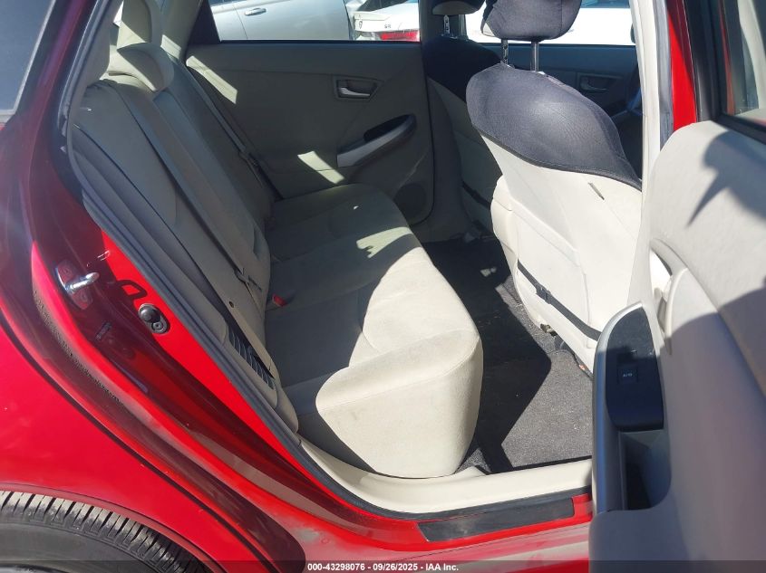 2012 Toyota Prius Three VIN: JTDKN3DUXC0335019 Lot: 43298076