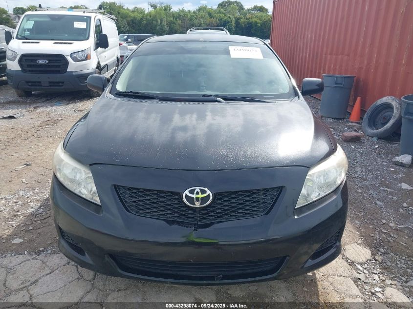 2009 Toyota Corolla Le VIN: JTDBL40E599019574 Lot: 43298074