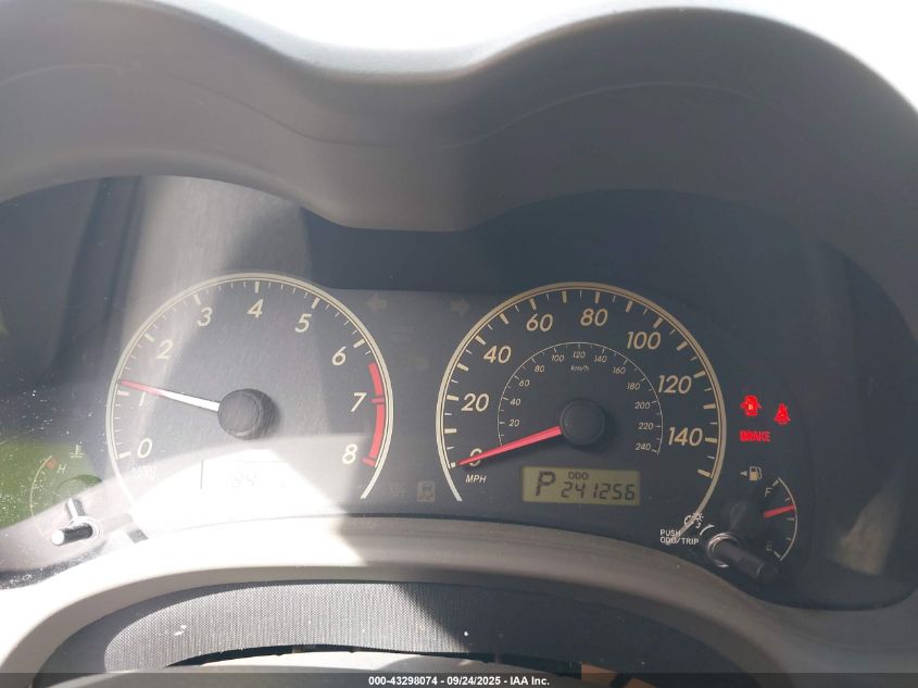 2009 Toyota Corolla Le VIN: JTDBL40E599019574 Lot: 43298074