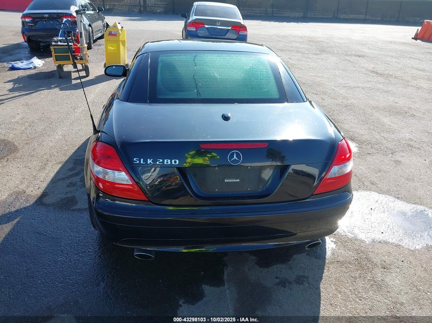 2008 Mercedes-Benz Slk 280 VIN: WDBWK54F48F183135 Lot: 43298103