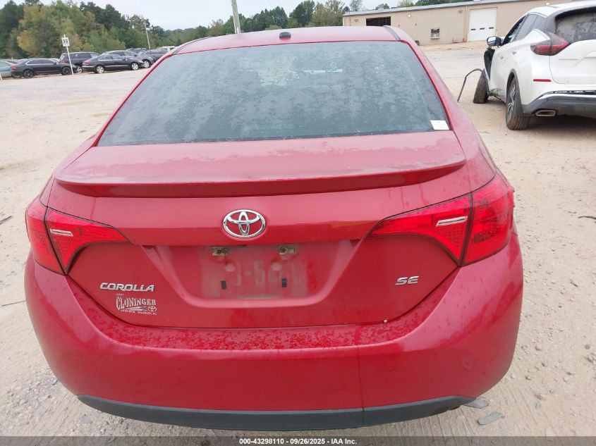 2018 Toyota Corolla Se VIN: 5YFBURHE7JP826871 Lot: 43298110