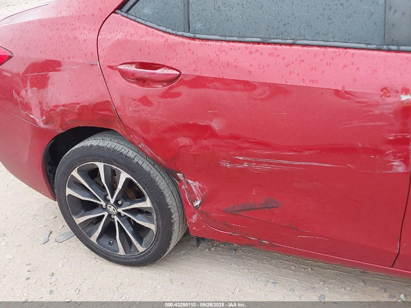 2018 Toyota Corolla Se VIN: 5YFBURHE7JP826871 Lot: 43298110