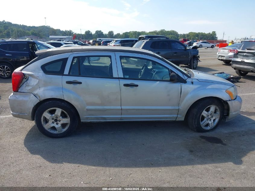 2007 Dodge Caliber Sxt VIN: 1B3HB48BX7D592716 Lot: 43298148