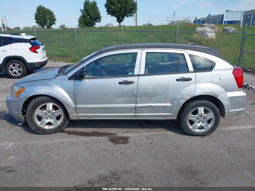 2007 Dodge Caliber Sxt VIN: 1B3HB48BX7D592716 Lot: 43298148