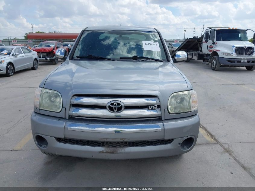 2005 Toyota Tundra Sr5 V8 VIN: 5TBET34115S493878 Lot: 43298155