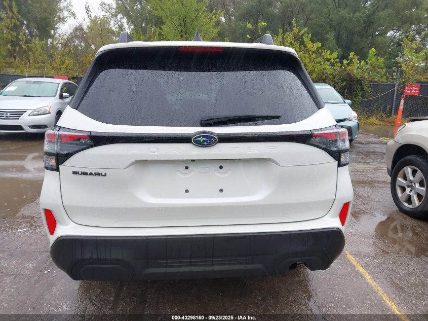 2025 Subaru Forester Premium VIN: JF2SLDDC2SH492273 Lot: 43298160