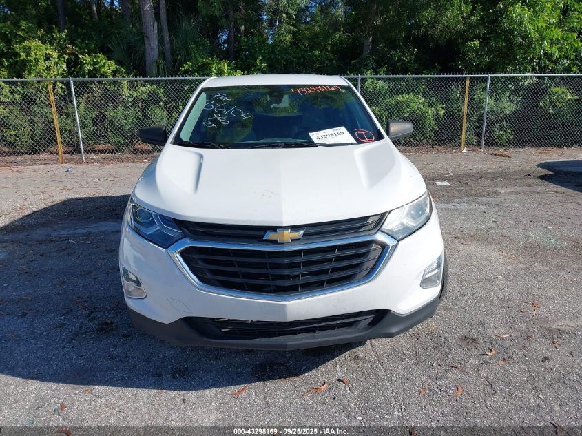 2020 Chevrolet Equinox Fwd Ls VIN: 3GNAXHEV9LS736104 Lot: 43298169