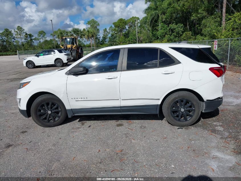 2020 Chevrolet Equinox Fwd Ls VIN: 3GNAXHEV9LS736104 Lot: 43298169