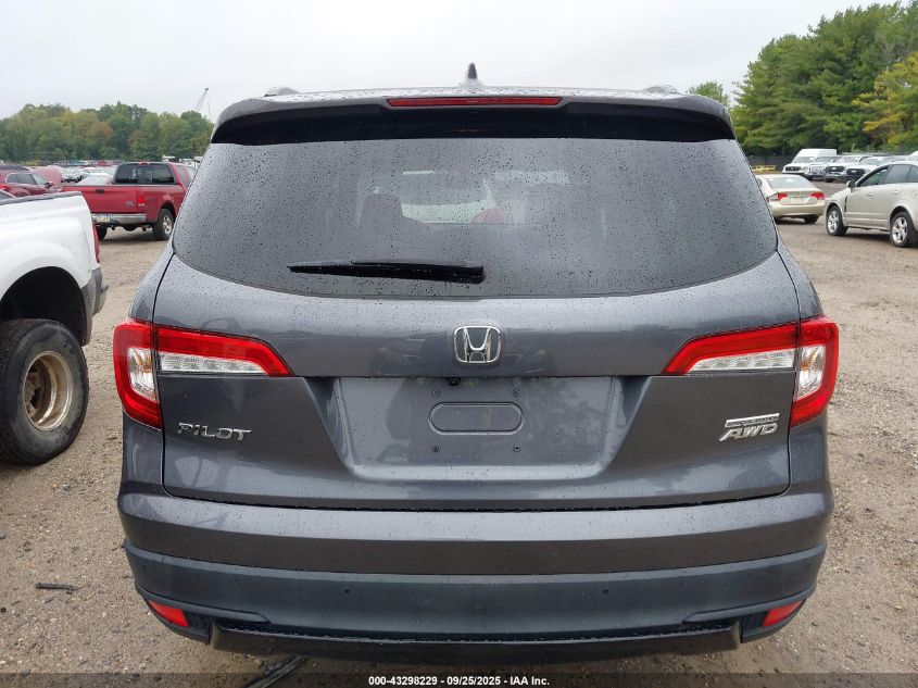 2022 Honda Pilot Awd Special Edition VIN: 5FNYF6H20NB061397 Lot: 43298229