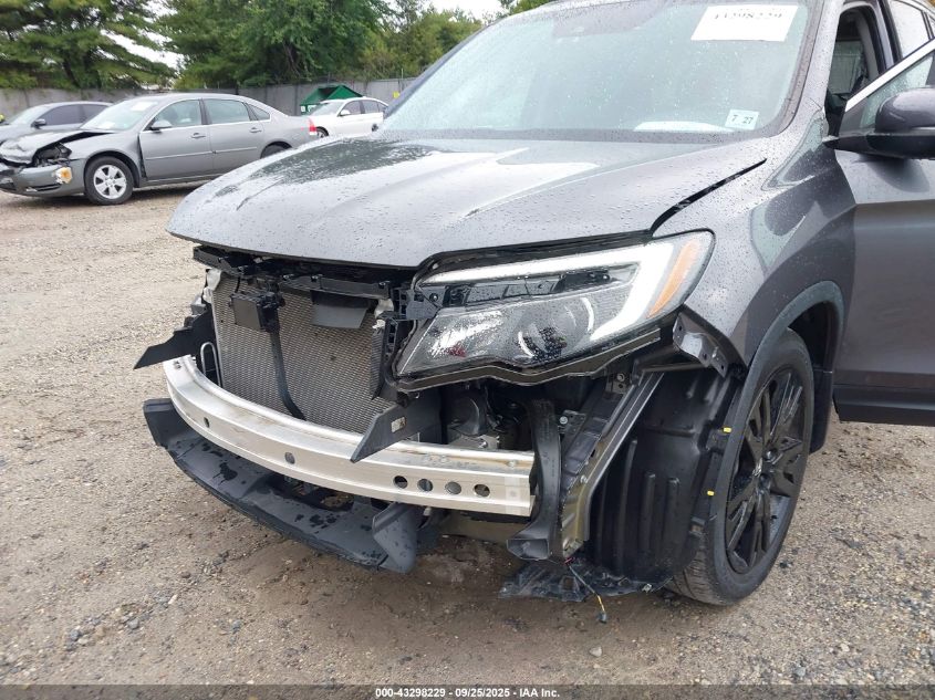 2022 Honda Pilot Awd Special Edition VIN: 5FNYF6H20NB061397 Lot: 43298229