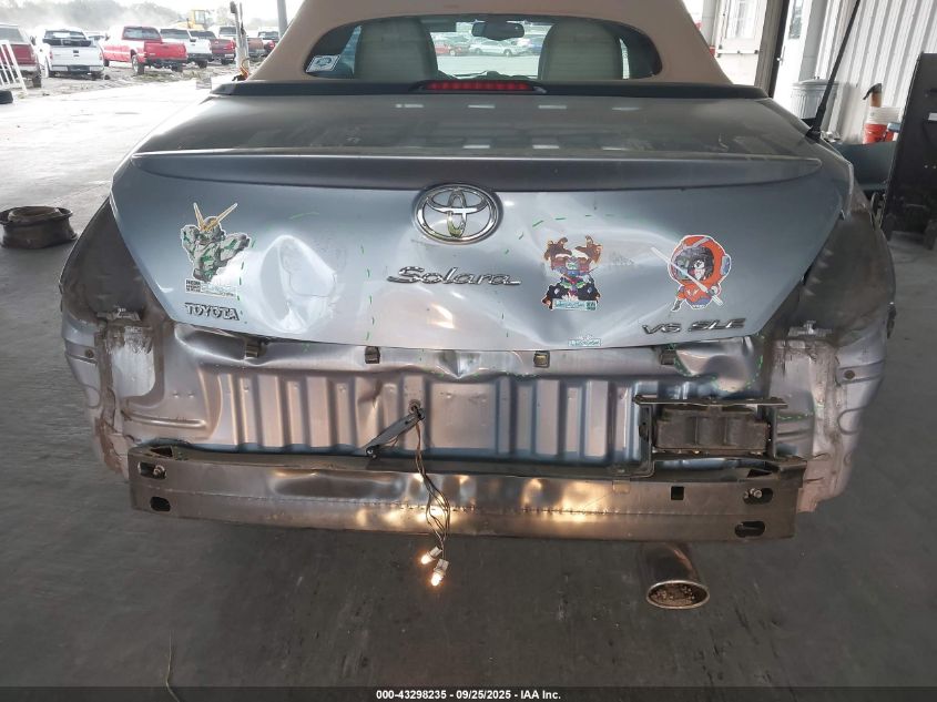 2004 Toyota Camry Solara Sle VIN: 4T1FA38PX4U033981 Lot: 43298235