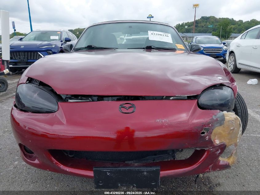 2004 Mazda Mx-5 Miata Cloth VIN: JM1NB353740401765 Lot: 43298236