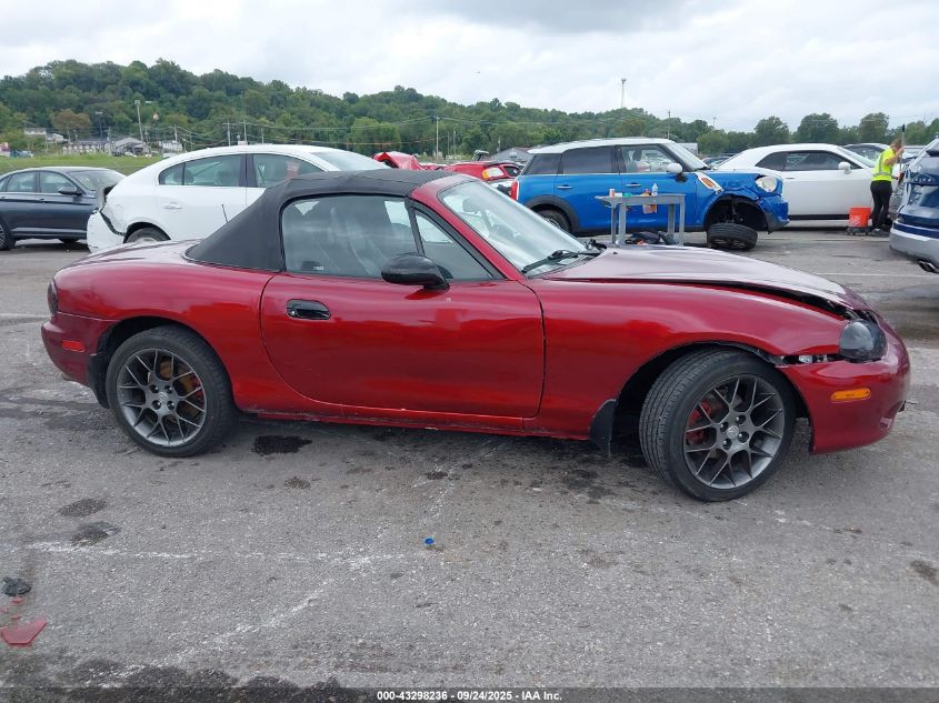 2004 Mazda Mx-5 Miata Cloth VIN: JM1NB353740401765 Lot: 43298236