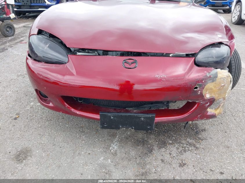 2004 Mazda Mx-5 Miata Cloth VIN: JM1NB353740401765 Lot: 43298236