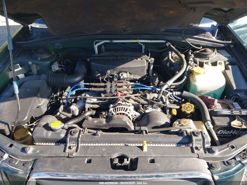 2004 Subaru Forester 2.5X VIN: JF1SG63624H703636 Lot: 43298246