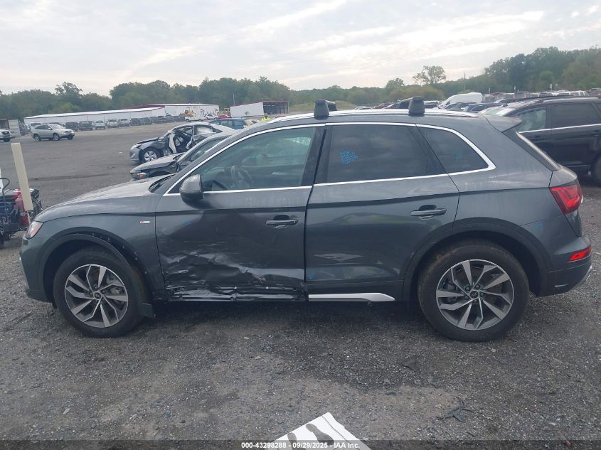 2024 Audi Q5 Premium 45 Tfsi S Line Quattro VIN: WA1GAAFY6R2046961 Lot: 43298288