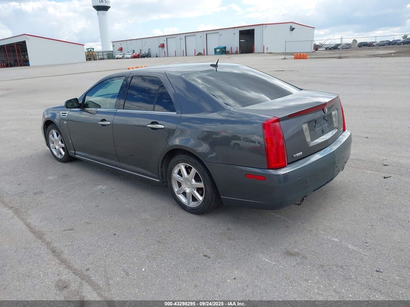 2008 Cadillac Sts V8 grey sedan gasoline 1G6DC67A780194728 photo #4