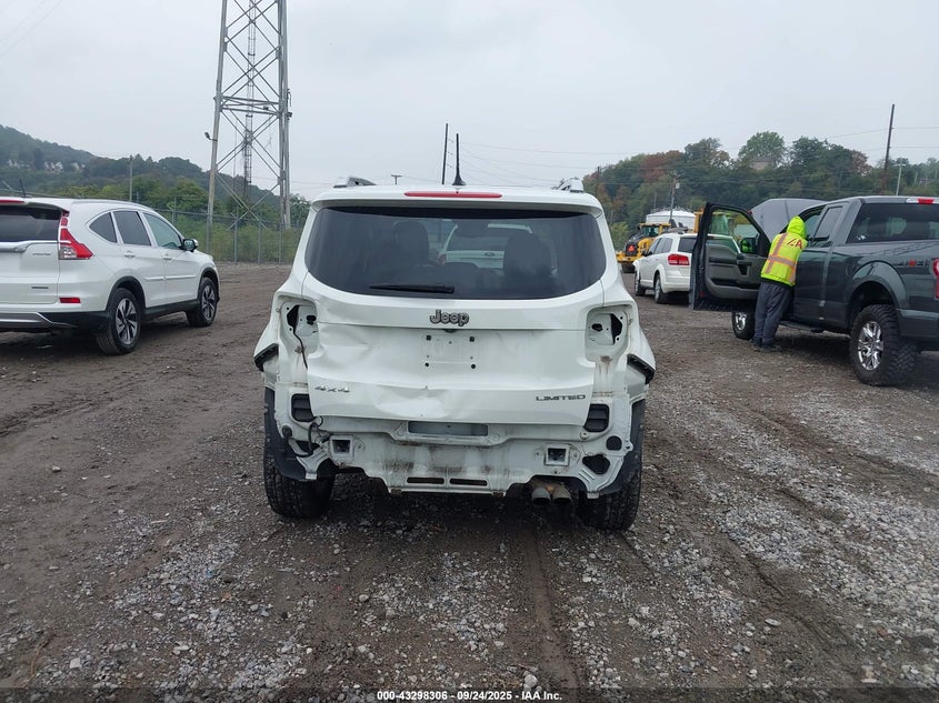 2016 JEEP RENEGADE LIMITED - ZACCJBDT6GPC51796