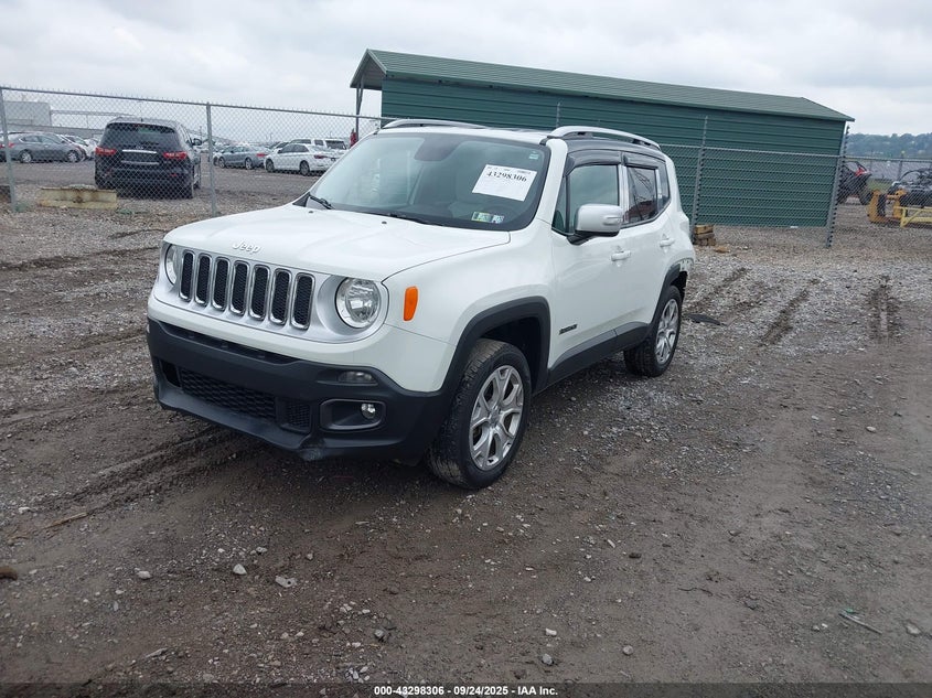 2016 JEEP RENEGADE LIMITED - ZACCJBDT6GPC51796