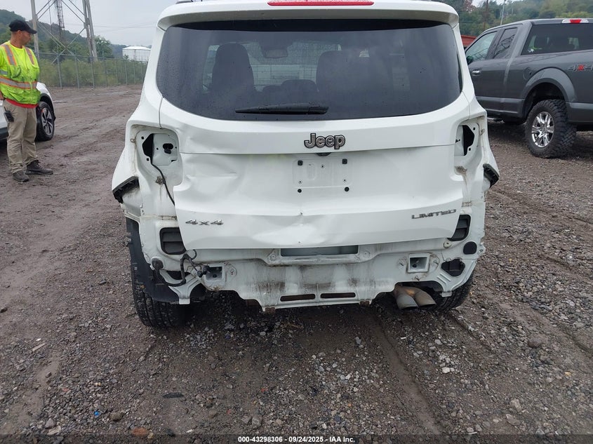 2016 JEEP RENEGADE LIMITED - ZACCJBDT6GPC51796
