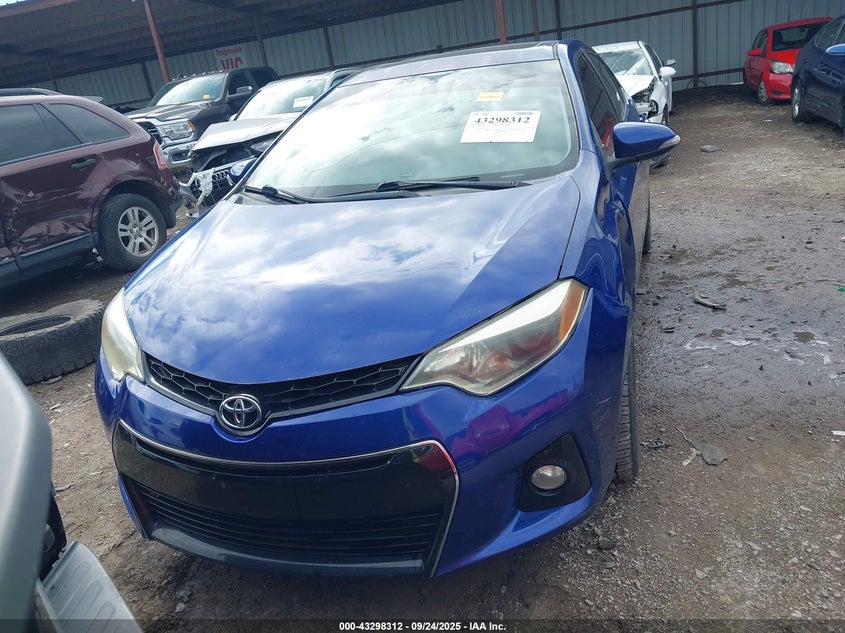 2015 Toyota Corolla S Premium VIN: 5YFBURHE1FP344825 Lot: 43298312